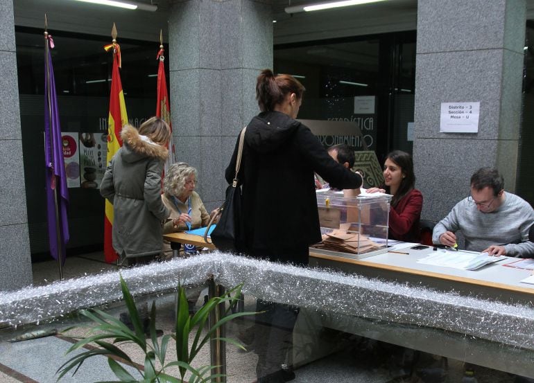 Votaciones en Palencia