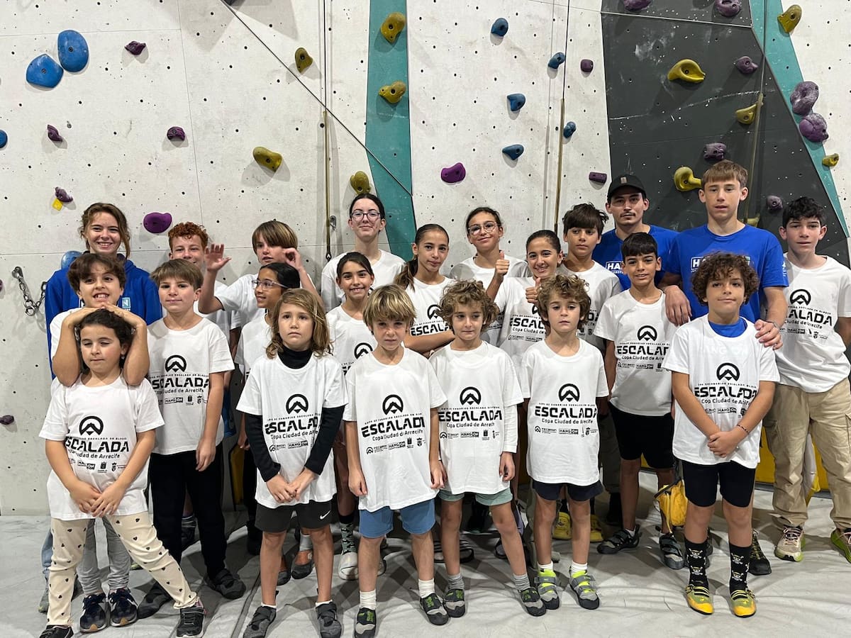 Seis podios para el Hang On Climbing en la Copa Canarias de Escalada en Bloque–Copa Ciudad de Arrecife