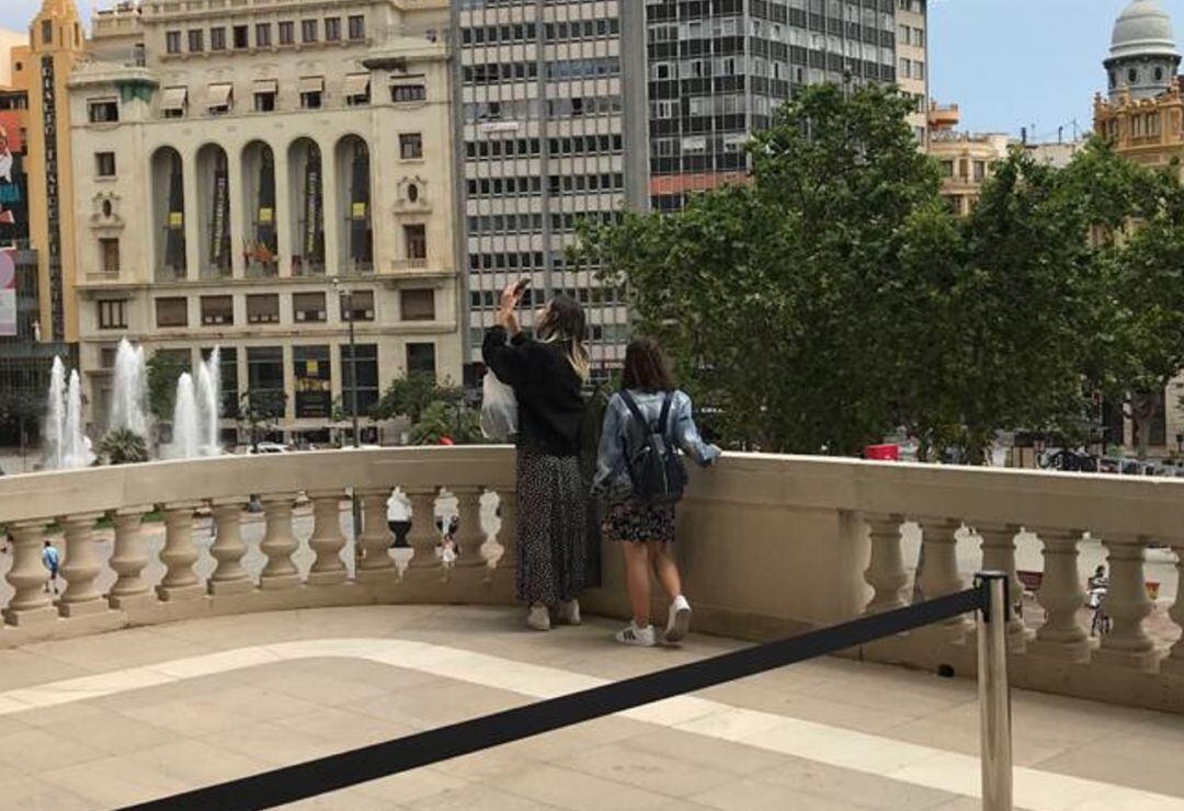 Balcón del Ayuntamiento de València