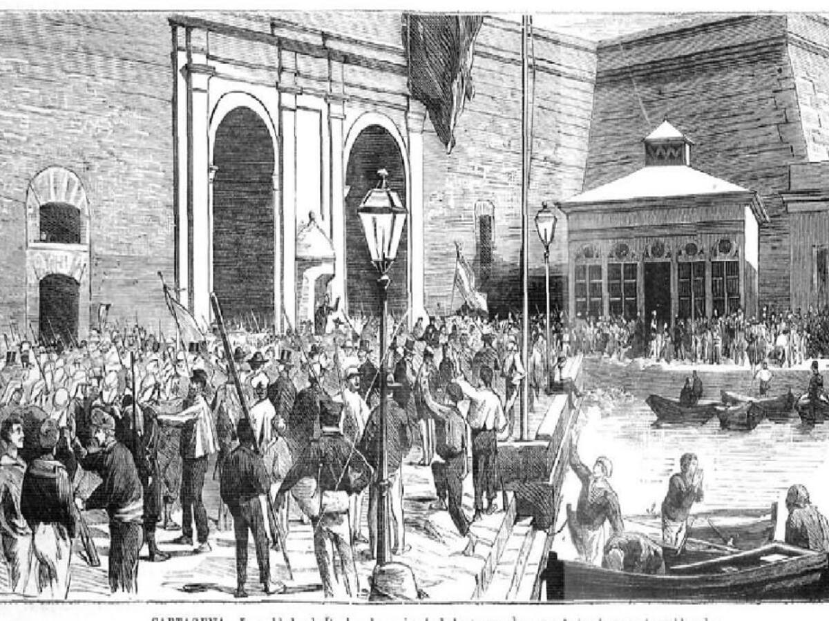 Se cumplen 148 años del alzamiento cantonal en Cartagena