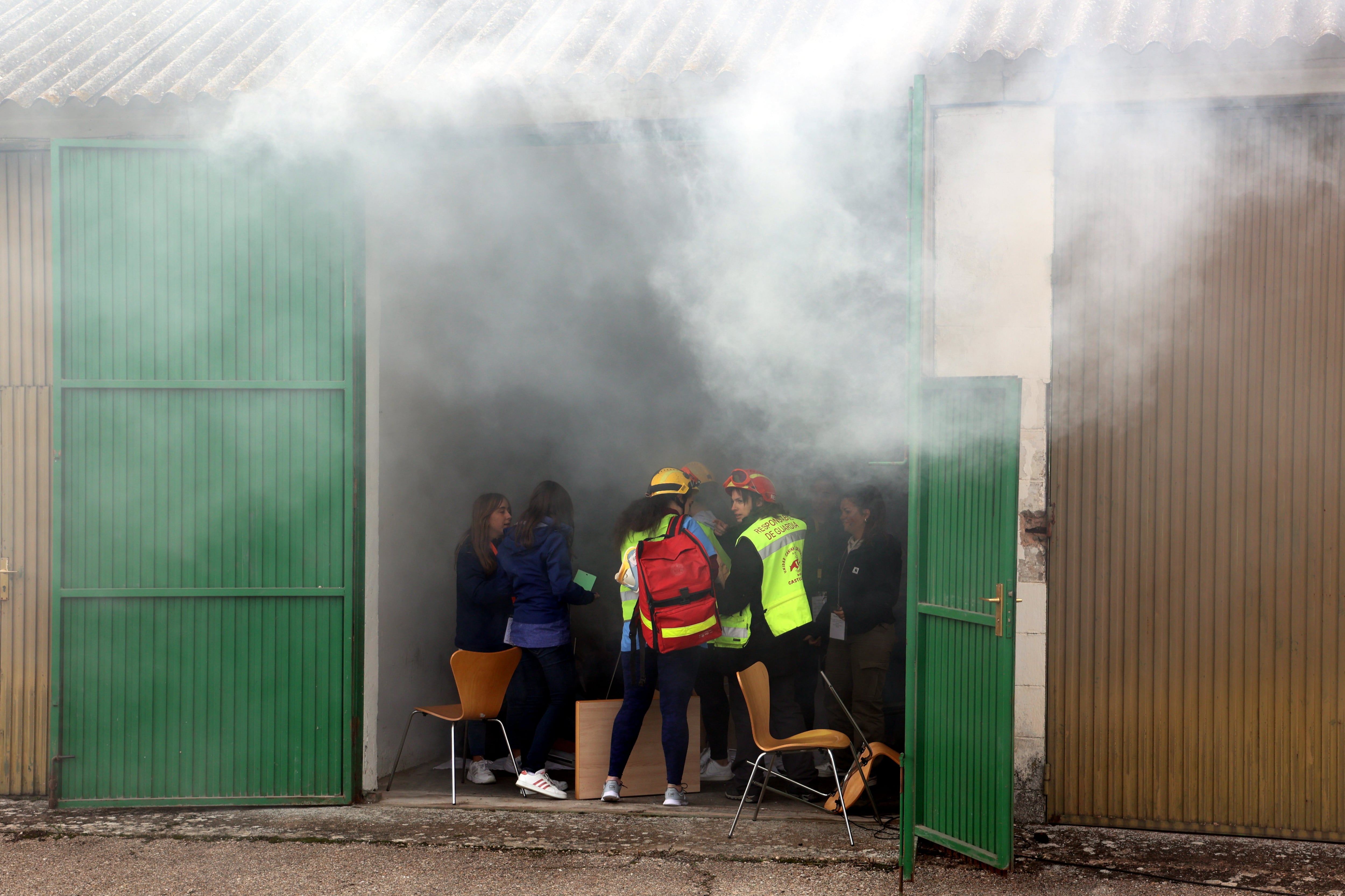 Futuros profesionales de enfermería de la UBU se preparan para situaciones críticas