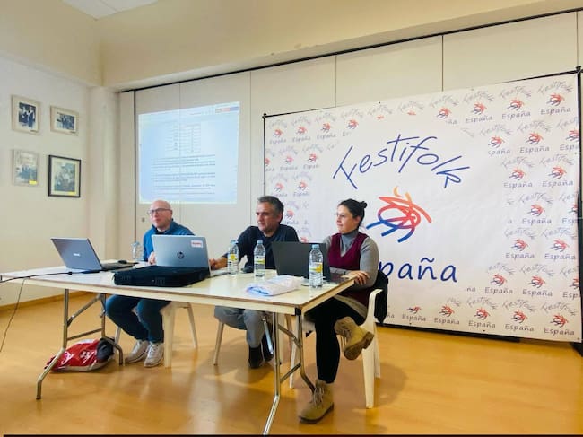 Asistentes a la asamblea