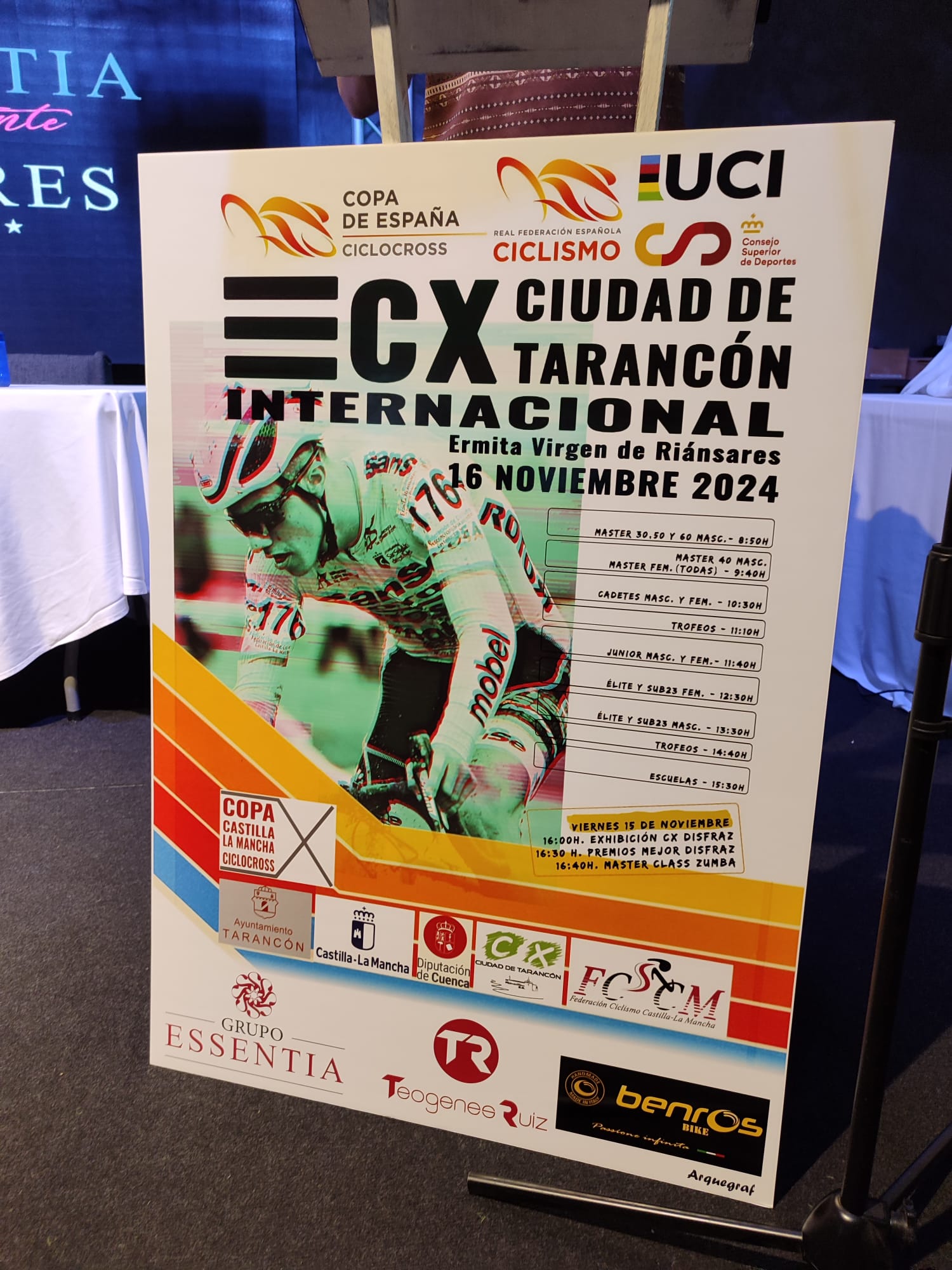 Cartel de la prueba taranconera