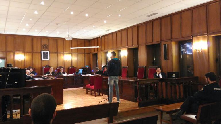 Juicio por intento de homicidio celebrado este miércoles en la Audiencia Provincial