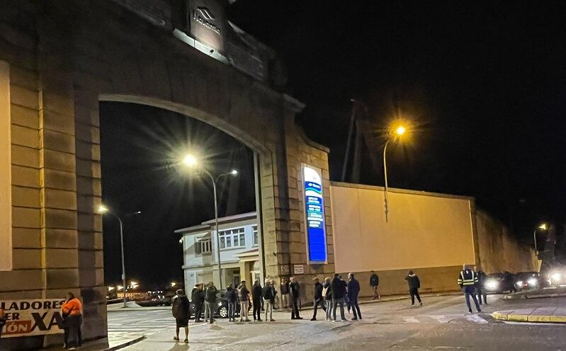 Nuevo piquete a las puertas de Navantia Ferrol (cedida)