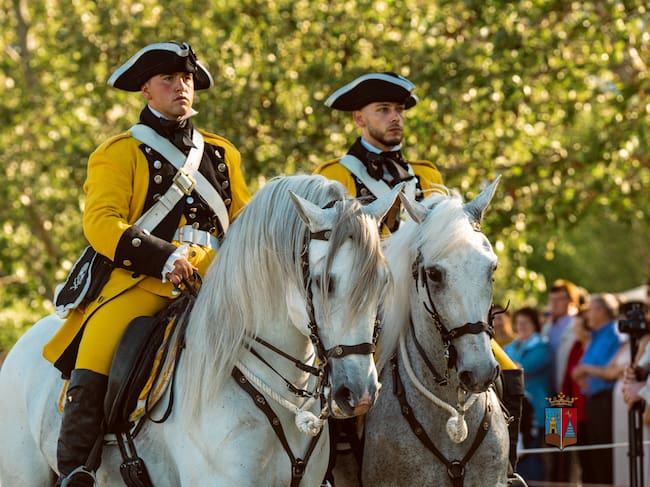 Recreación de la batalla de Almansa