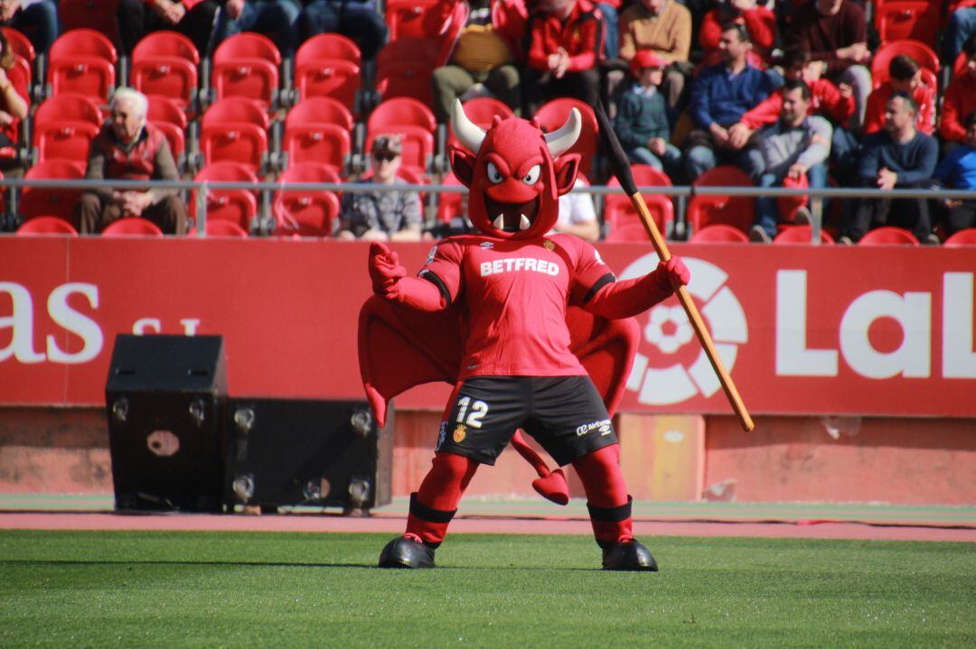 Dimonió, mascota del Real Mallorca.