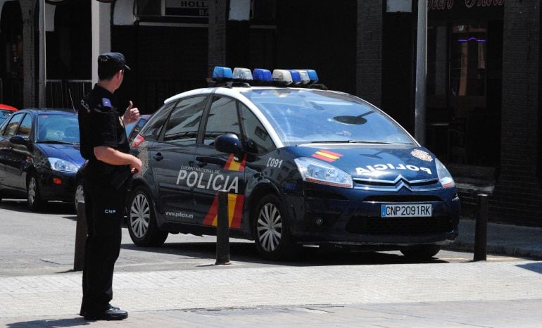 Agente del Cuerpo Nacional de Policía en una imagen de archivo.