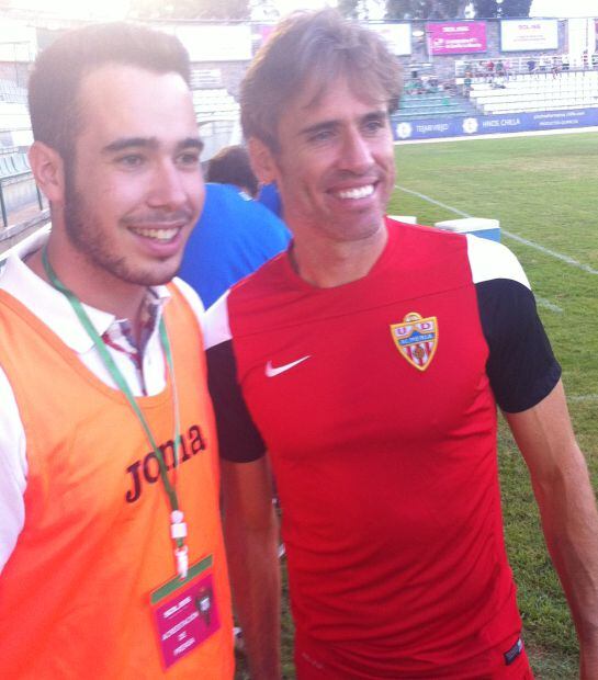 Miguel Ángel Corona en una imagen de esta pretemporada.