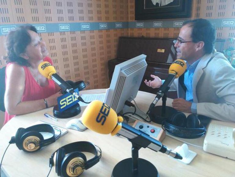 Miguel Ángel Gallardo, entrevistado por Maite Carrasco en Hoy por Hoy Badajoz