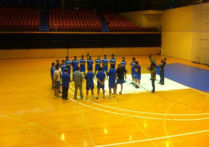 Hace un año Bidasoa empezaba así su pretemporada como equipo ASOBAL