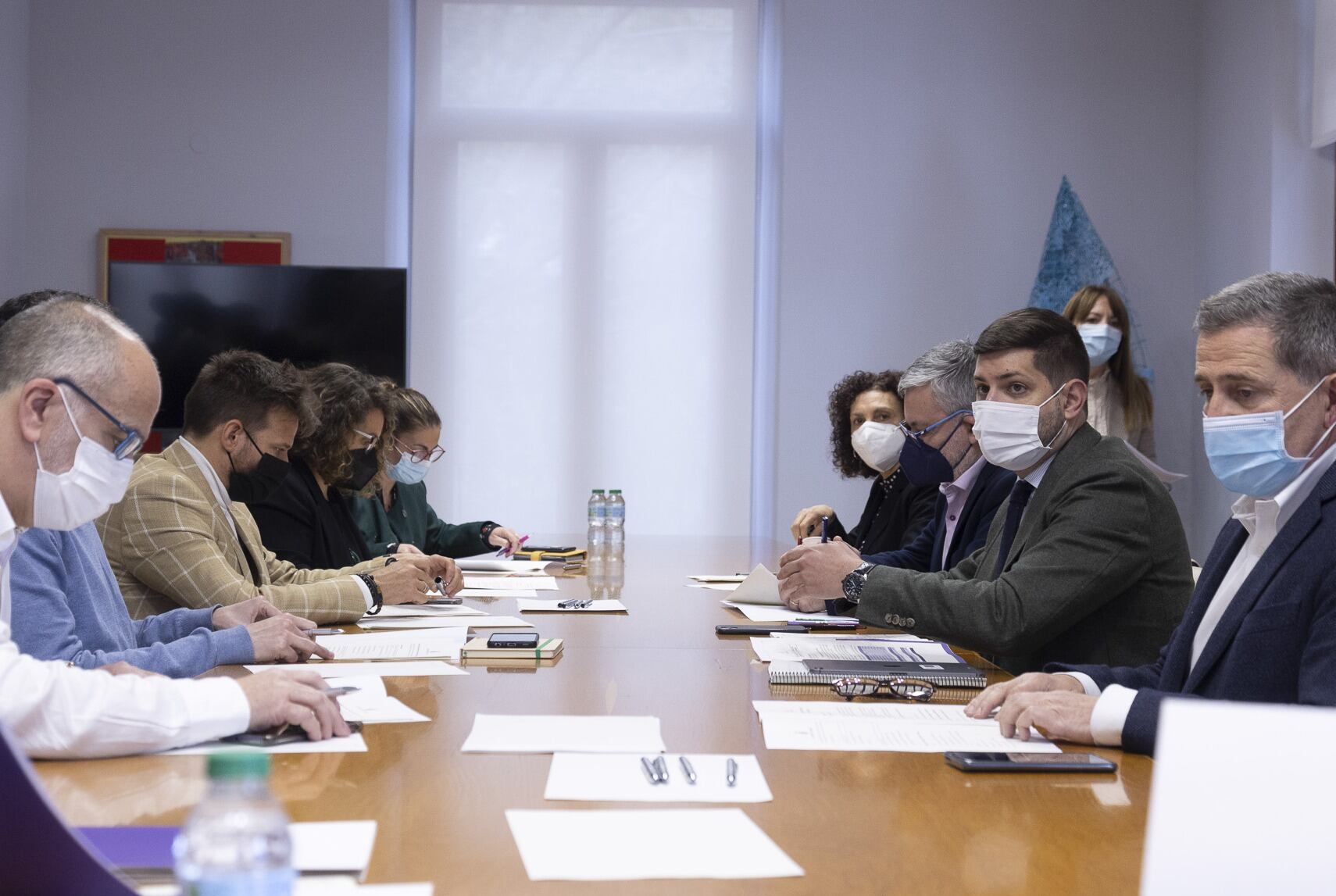 Reunión del Foro Socioeconómico de Gandia