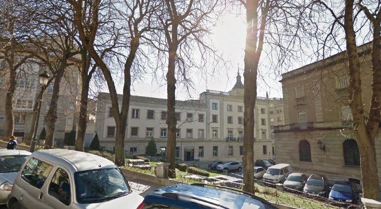 Traseras del antiguo edificio del Banco de España