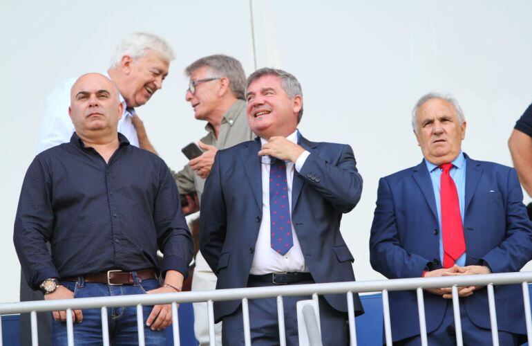 Alfonso García en el Carranza. 