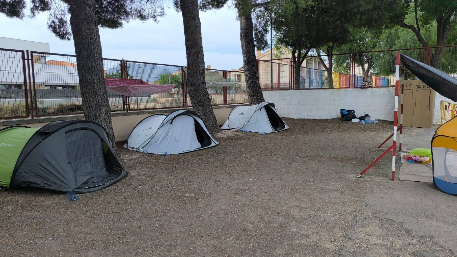 Campaña de Caudete Se Mueve en el colegio