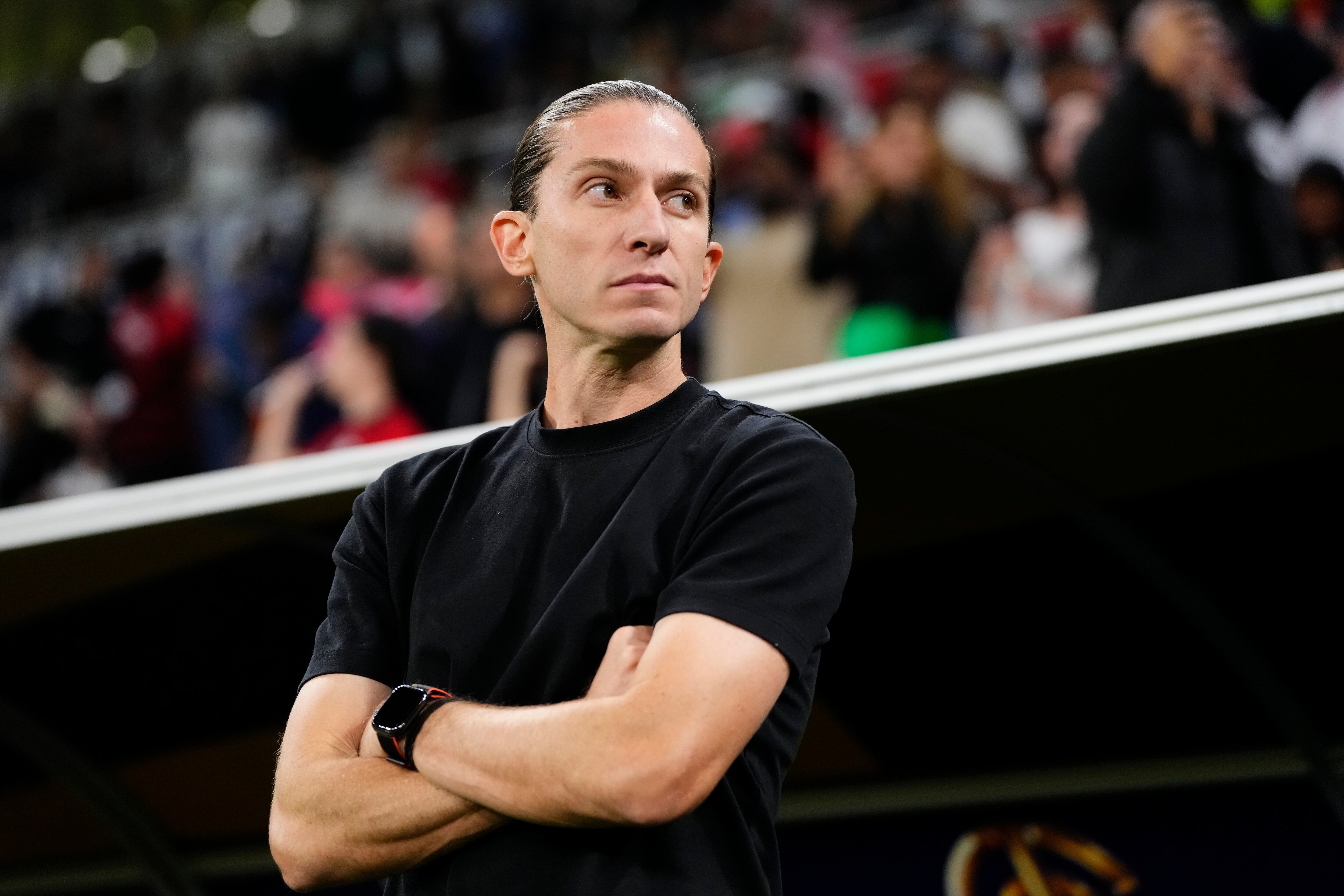Filipe Luis, durante el partido entre el PSG y el Flamengo de la Copa Intercontinental