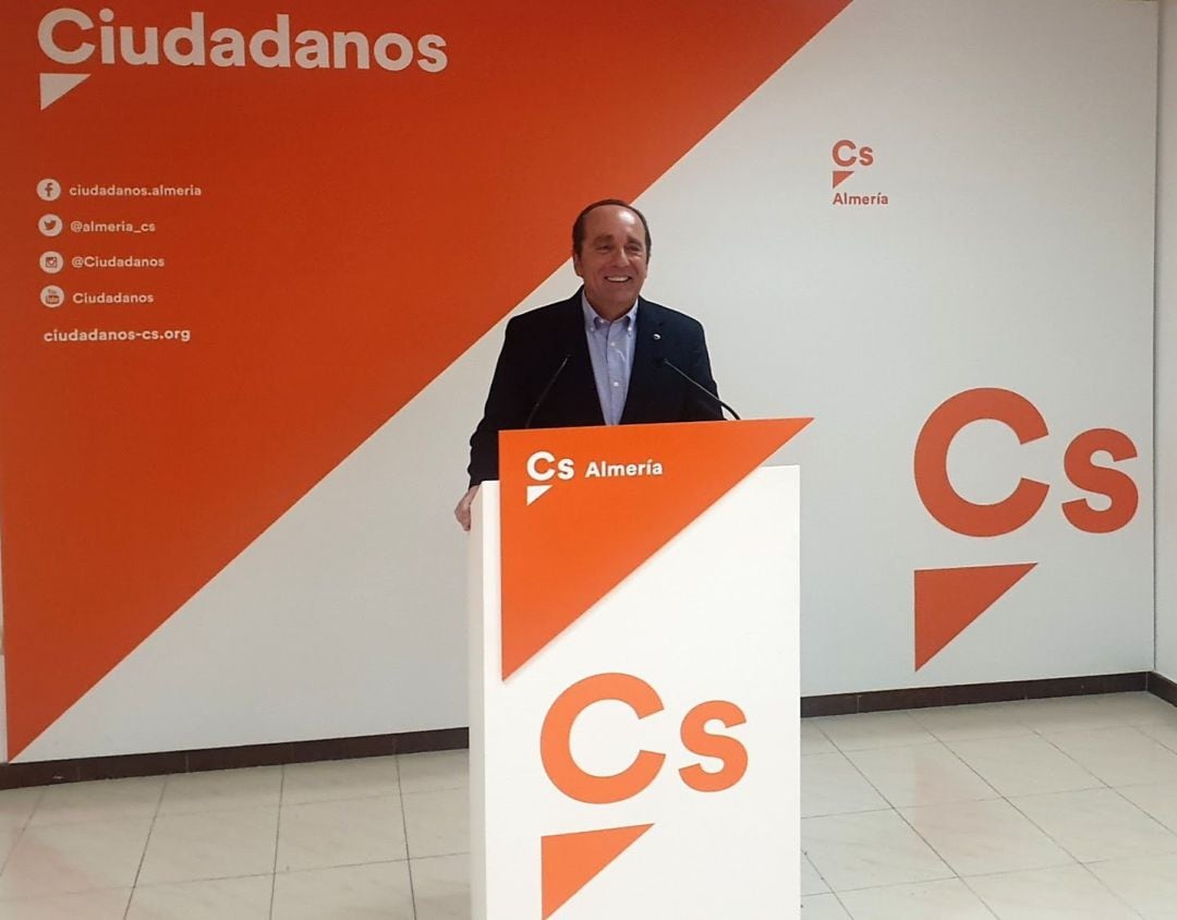 El diputado autonómico de Cs por Almería Andrés Samper