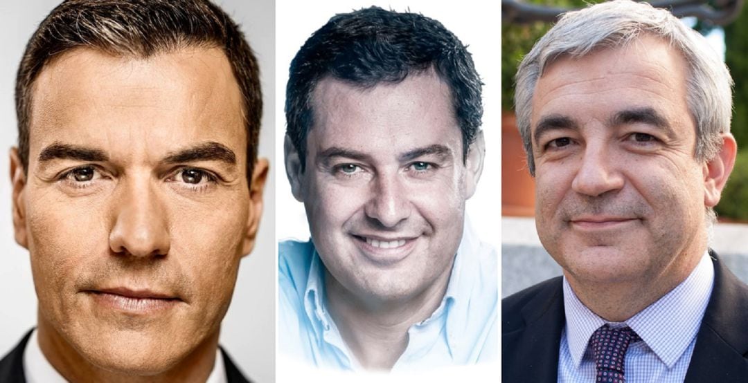 Sánchez, Moreno y Garicano en los actos de cierre de campaña en la provincia