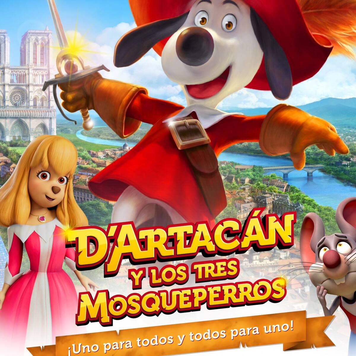El Festival de Cine de Huesca presenta el estreno en España de D’Artacan y los tres mosqueperros