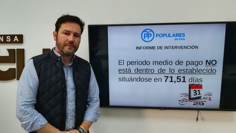 El portavoz del PP, Francisco Muñoz 