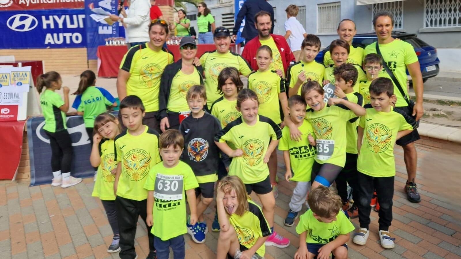 El SBR Elda Triatlón en el 5K Ciudad de Elda