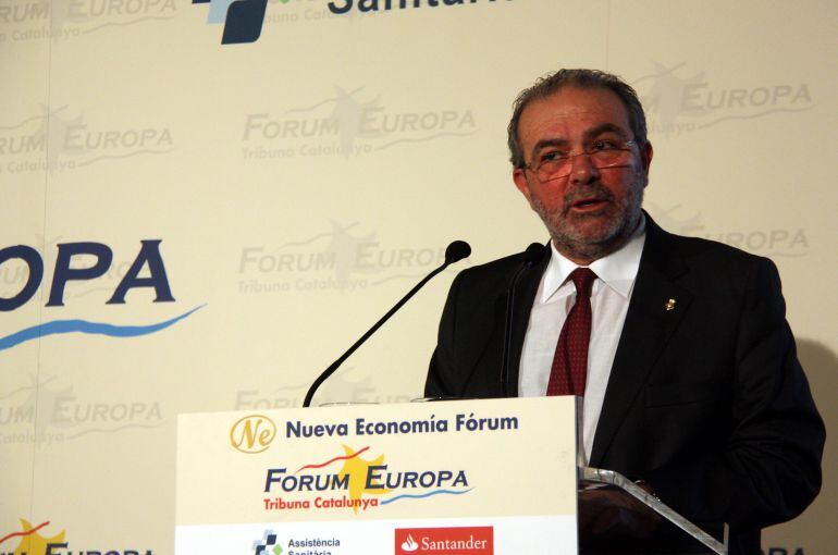 El president de la Diputació de Lleida ha pronunciat una conferència al Fòrum Europa