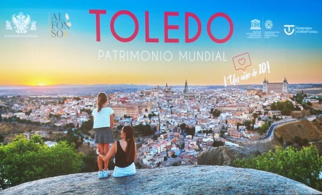 Imagen de la presentación de la oferta turística que Toledo llevará este año a FITUR