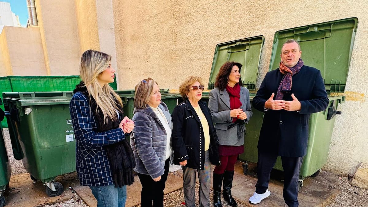 Los lorquinos podrán depositar la basura a partir de las 17.30h durante los meses de otoño e invierno