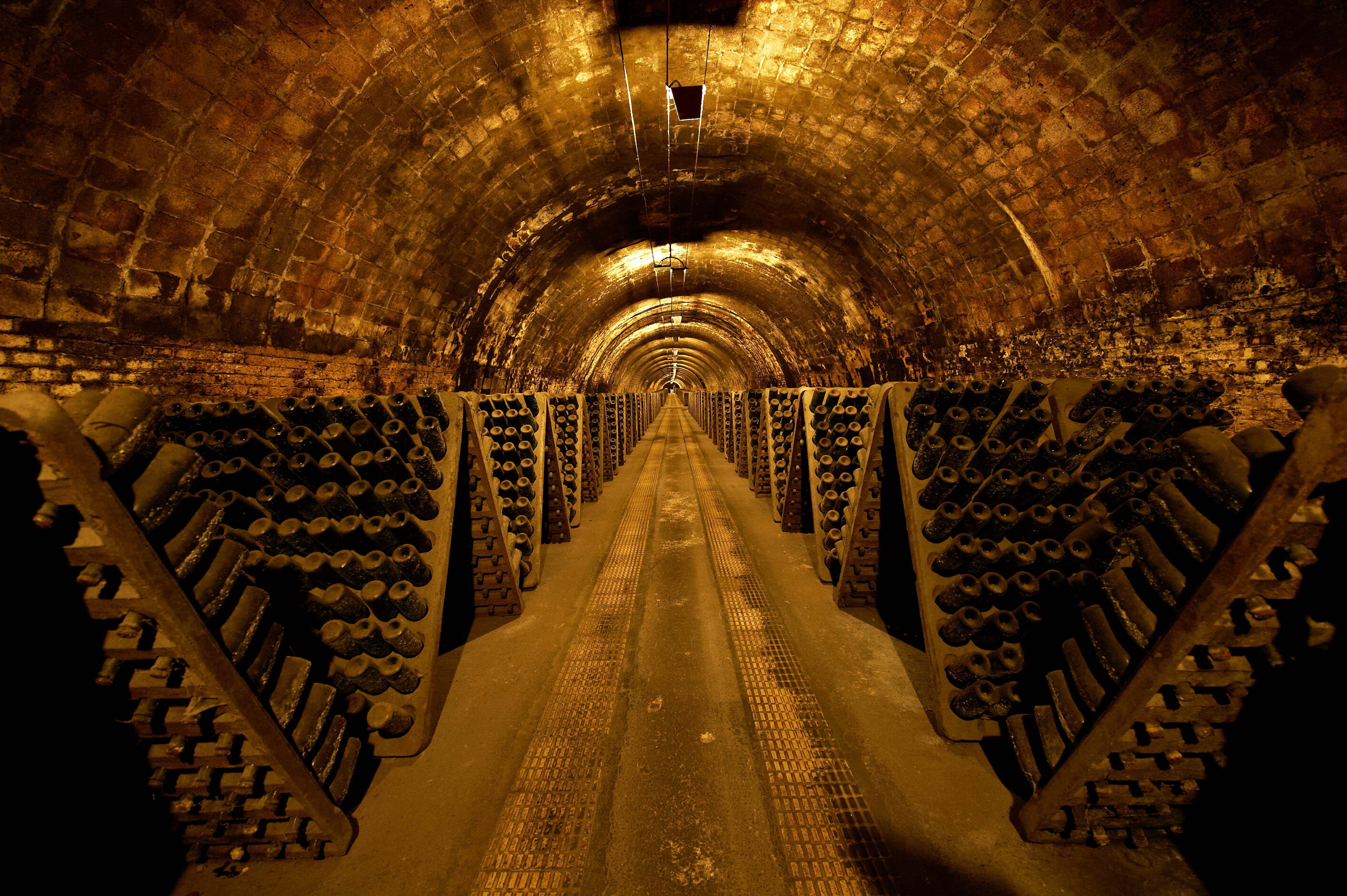 Bodega de cava en una imagen de archivo.