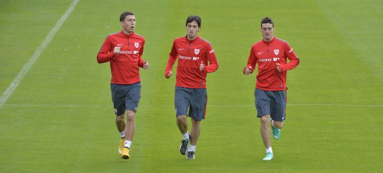 16/11/14  ATHLETIC DE BILBAO  ENTRENAMIENTO  DE MARCOS  IRAOLA  ADURIZ