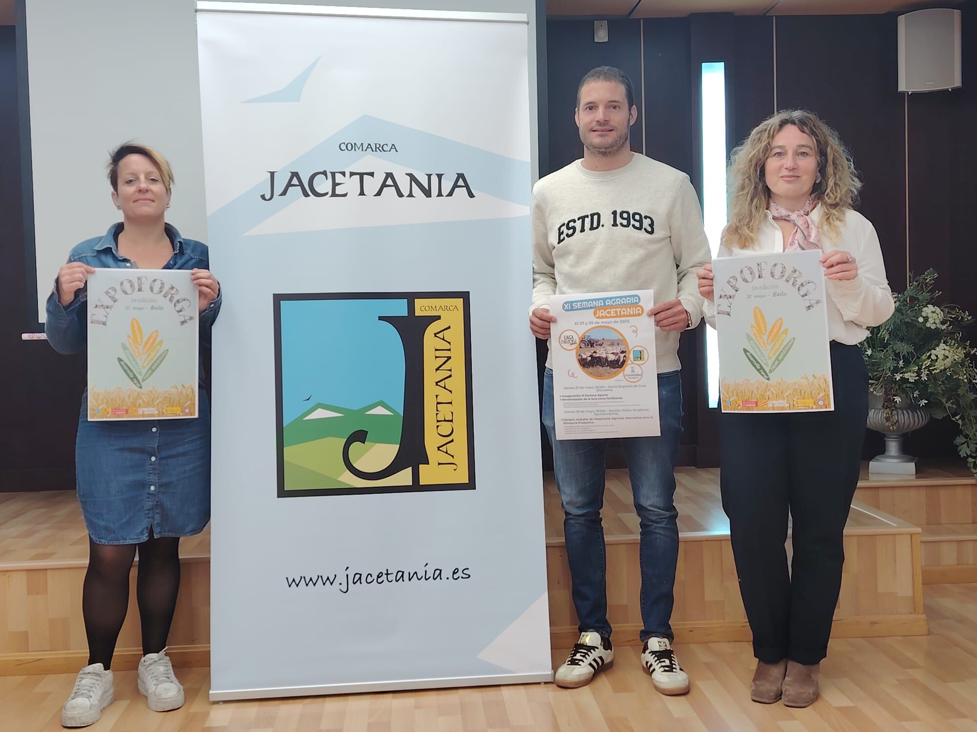 Presentación de las jornadas de Expoforga en la Comarca de la Jacetania