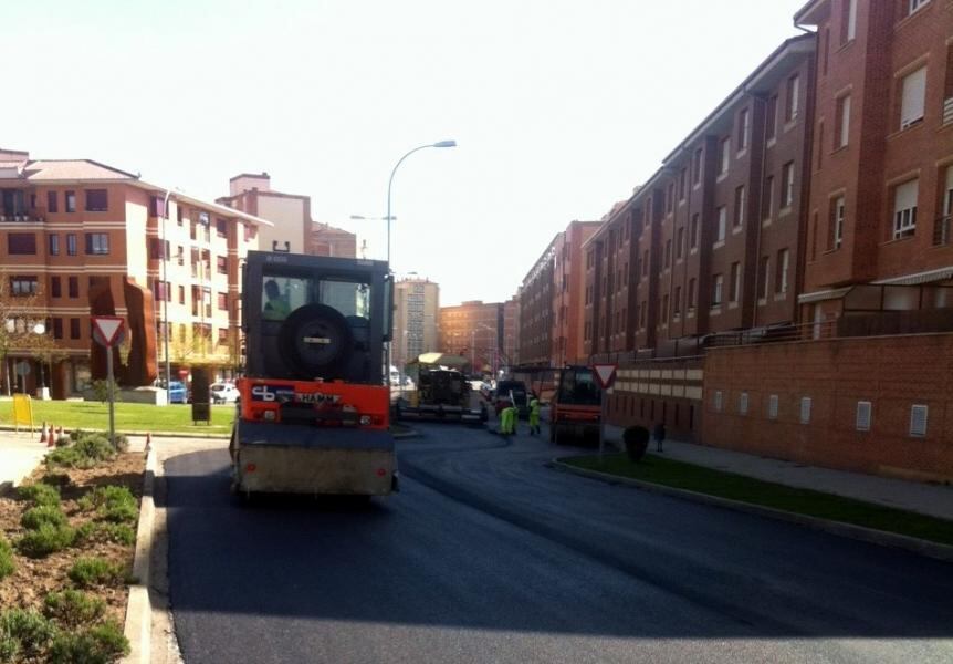 Campaña de asfaltado