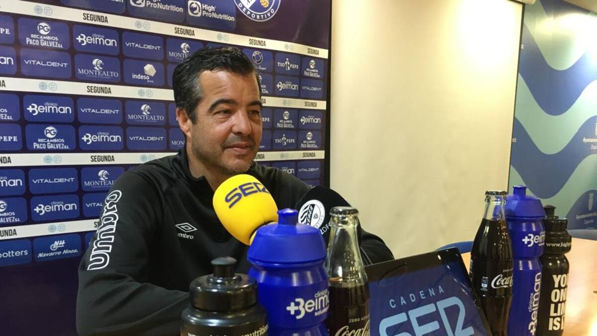 Declaraciones de José Pérez Herrera al término del partido ante el Coria