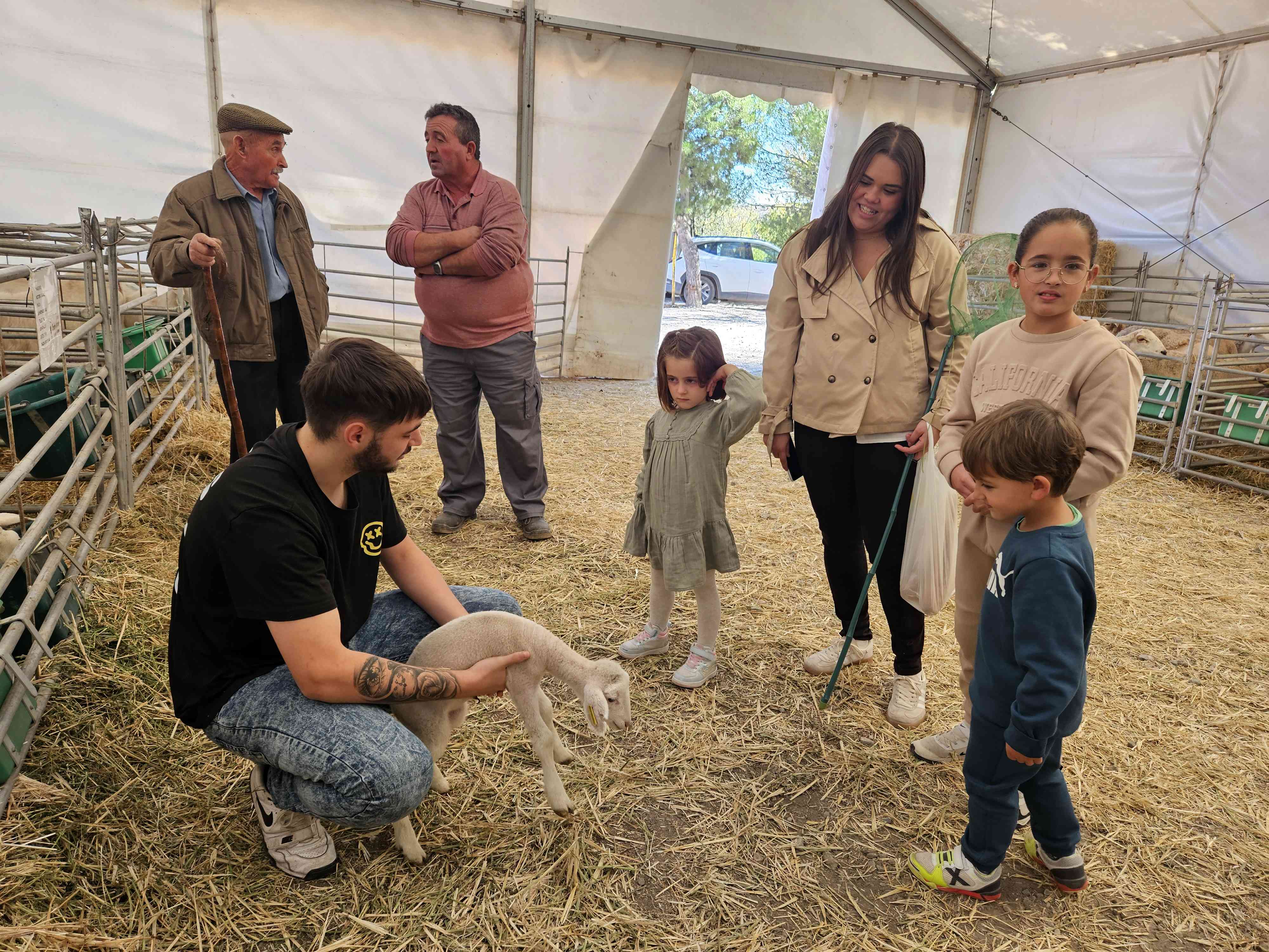 Imagen de la pasada edición de la Feria del Cordero Segureño de Archivel