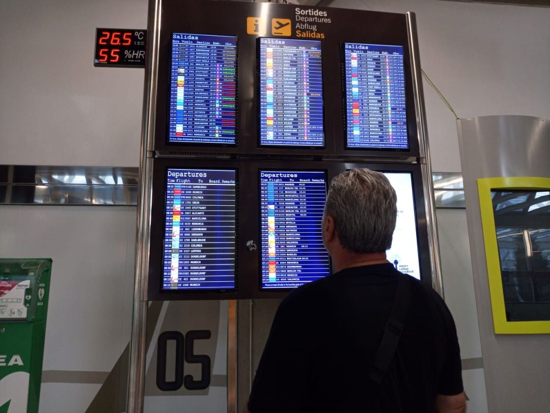 Aeropuerto de Palma.