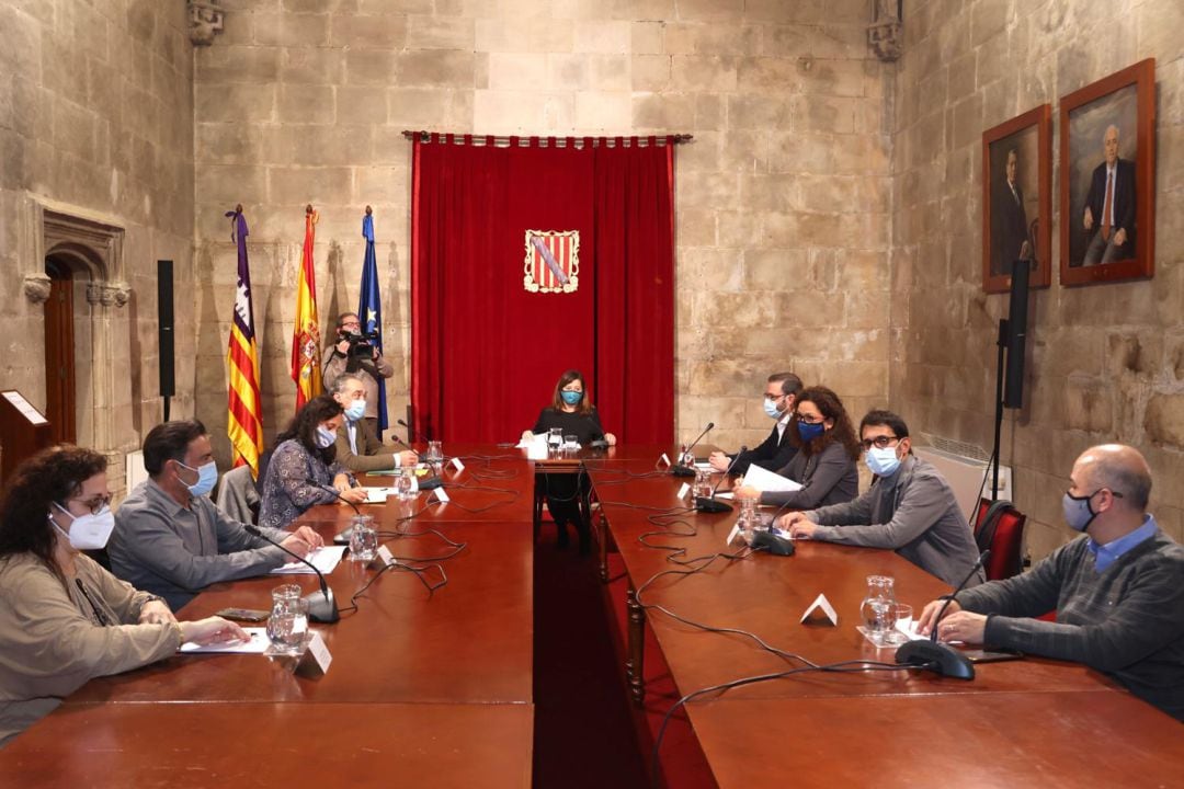 reunión con el sector de la restauración