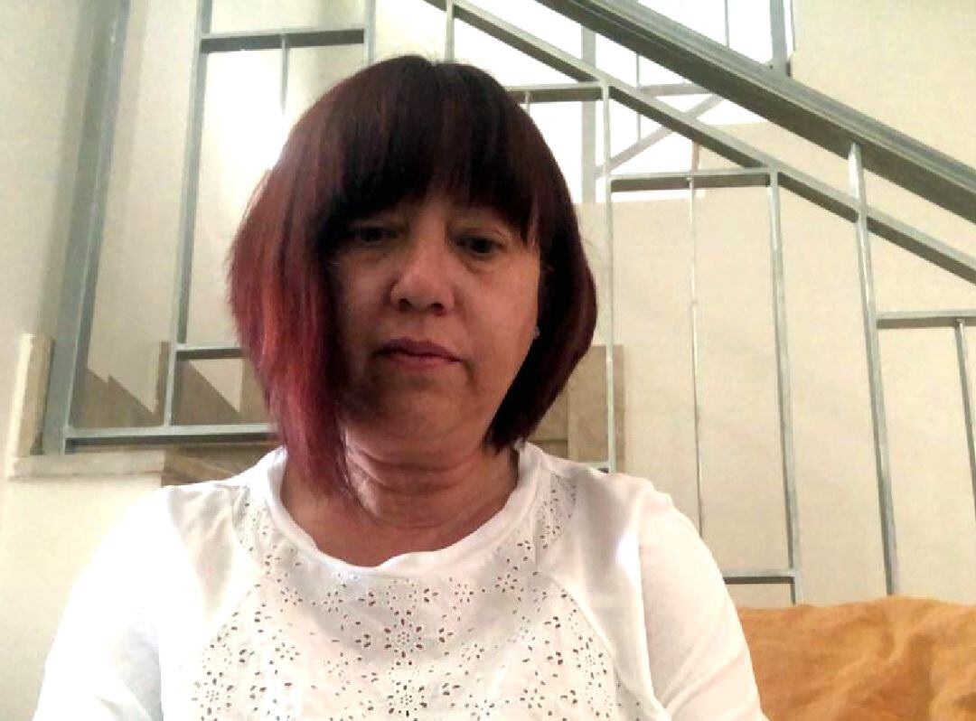 Matilde Hinojosa concejal de Acción Social durante la rueda de prensa telemática que ha ofrecido este viernes