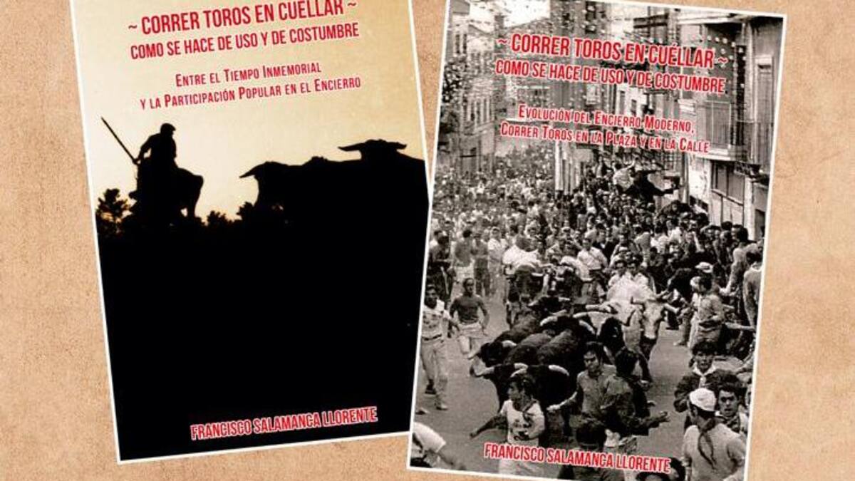 Paco Salamanca, autor del libro Correr toros en Cuéllar como se hace de uso y de costumbre