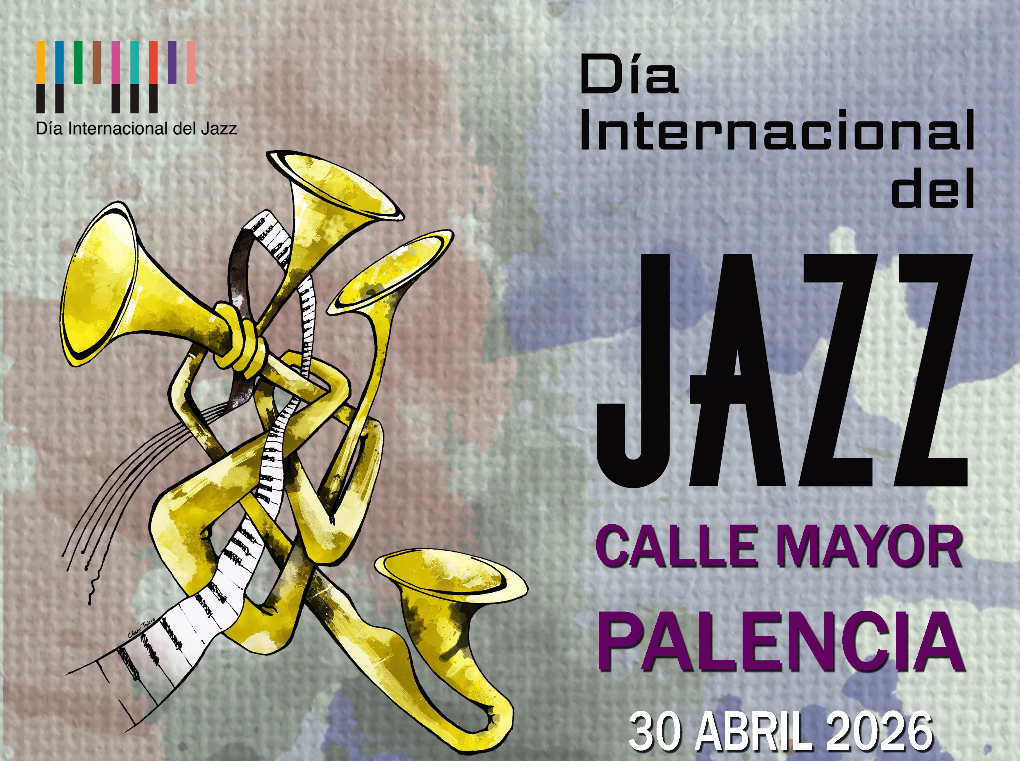 La Calle Mayor de Palencia se llenará de jazz para celebrar el Día Internacional el 30 de abril