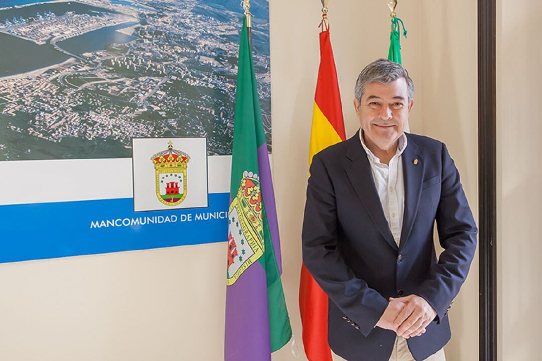 Luis Angel Fernández, presidente de la Mancomunidad de Municipios del Campo de Gibraltar