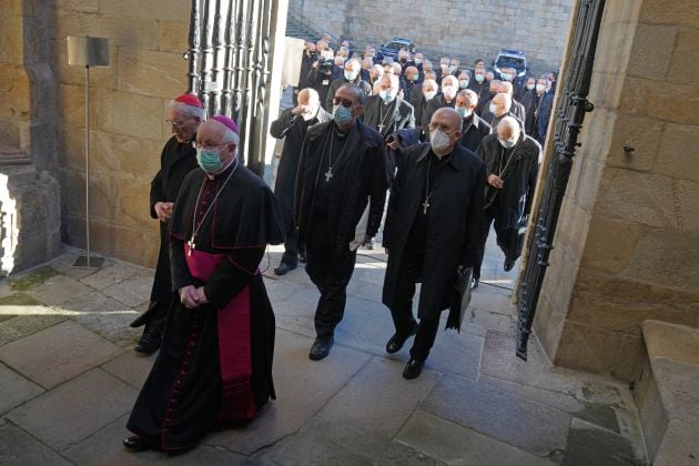 Reunión de la Conferencia Episcopal en Santiago de Compostela.