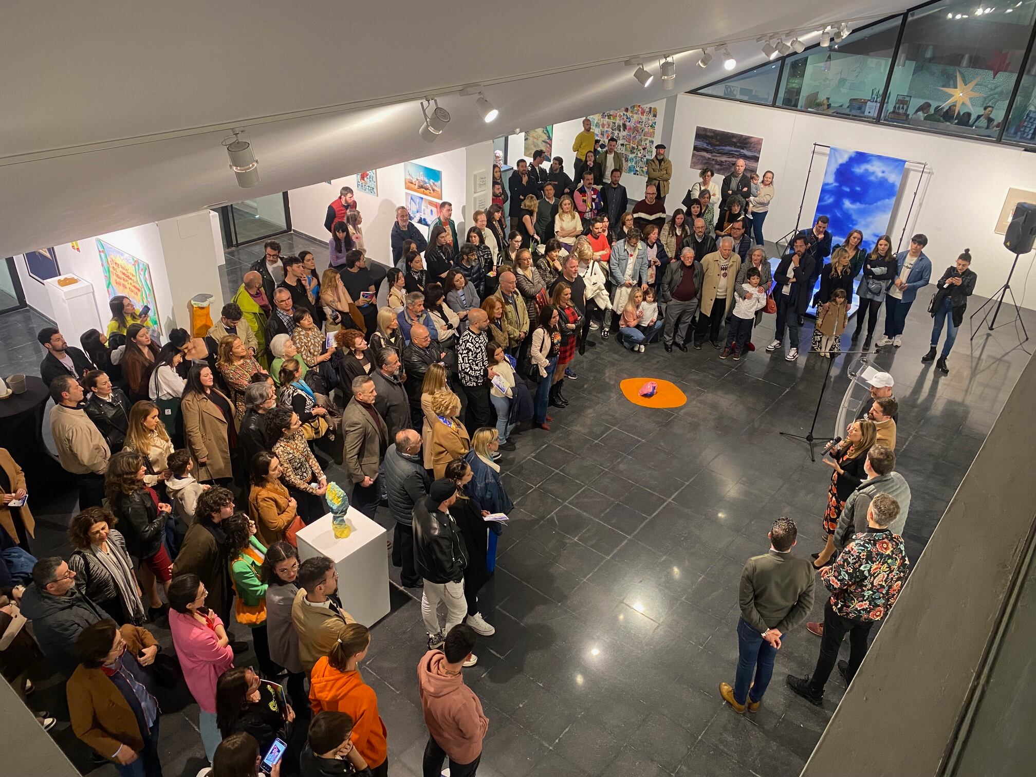 Inauguración del certamen Arte Aparte XV.