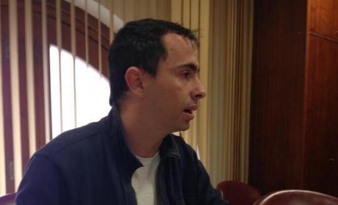 El regidor de la CUP, David Vidal, en una imatge d'arxiu