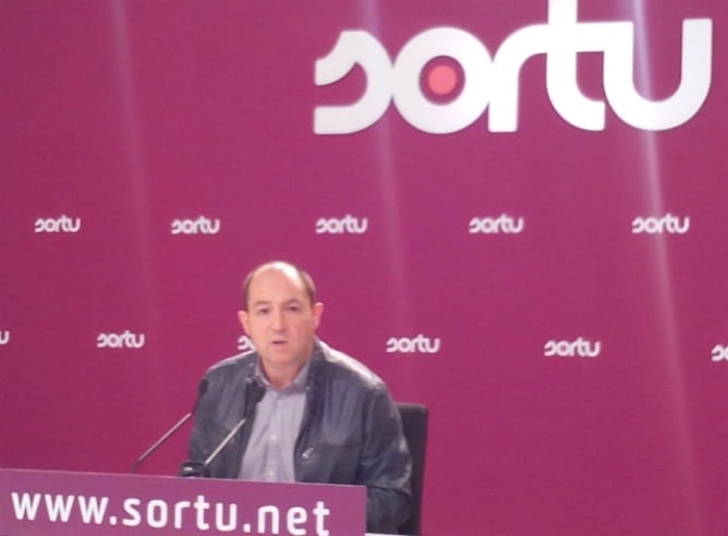 Pernando Barrena, portavoz de Sortu