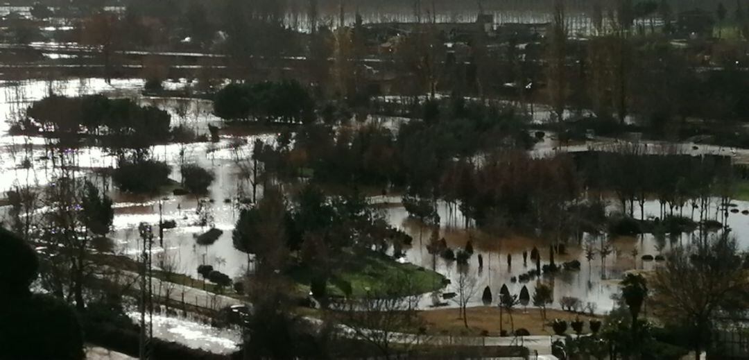 Rio Órbigo en Benavente