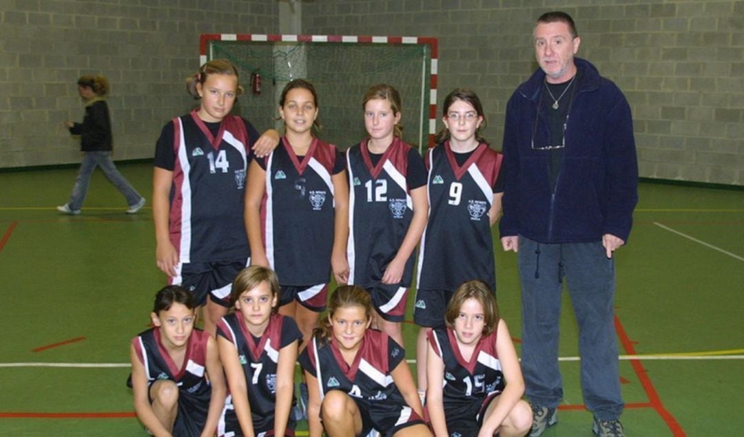 Federico Aliaga durante su etapa como entrenador