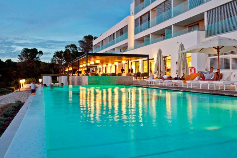 Imagen de un hotel en Formentera