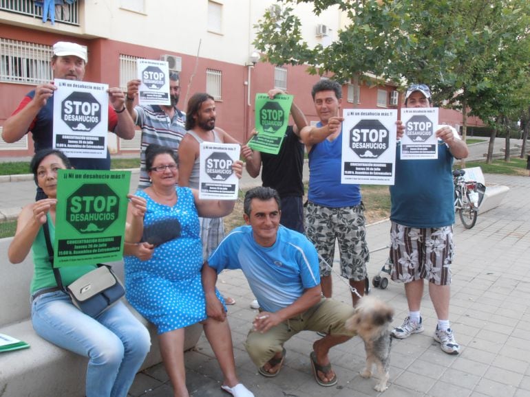 Protesta contra desahucios