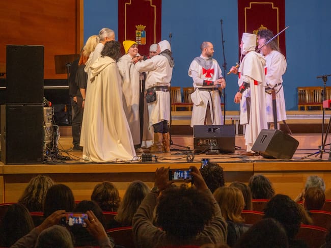 2026_01_31 Templarios de Monzón Nom brando Damas y Caballerios a los directores