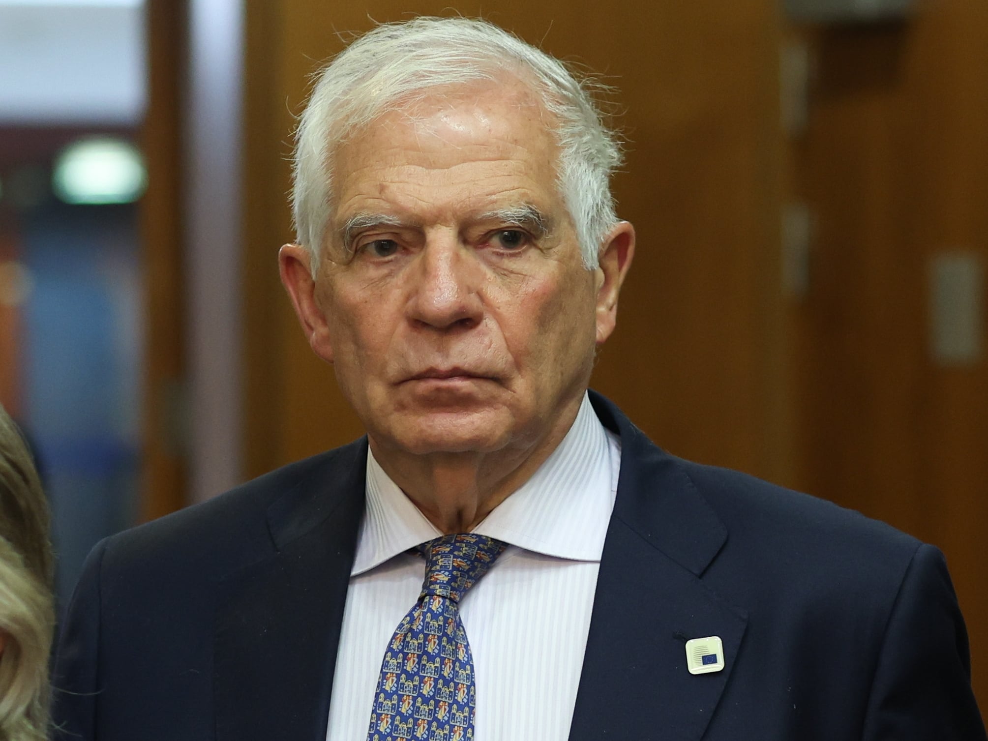 El alto representante de la Unión Europea para Asuntos Exteriores, Josep Borrell, en Bruselas.